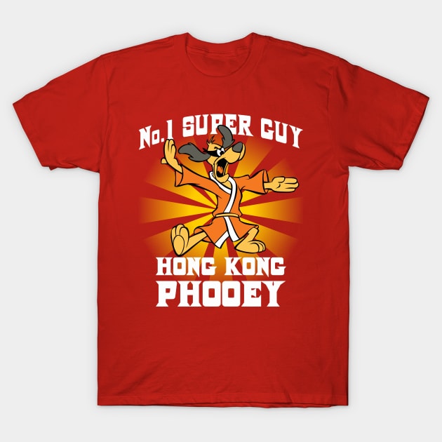 No 1 Super Guy Hong Kong Phooey T-Shirt by joeysartworld